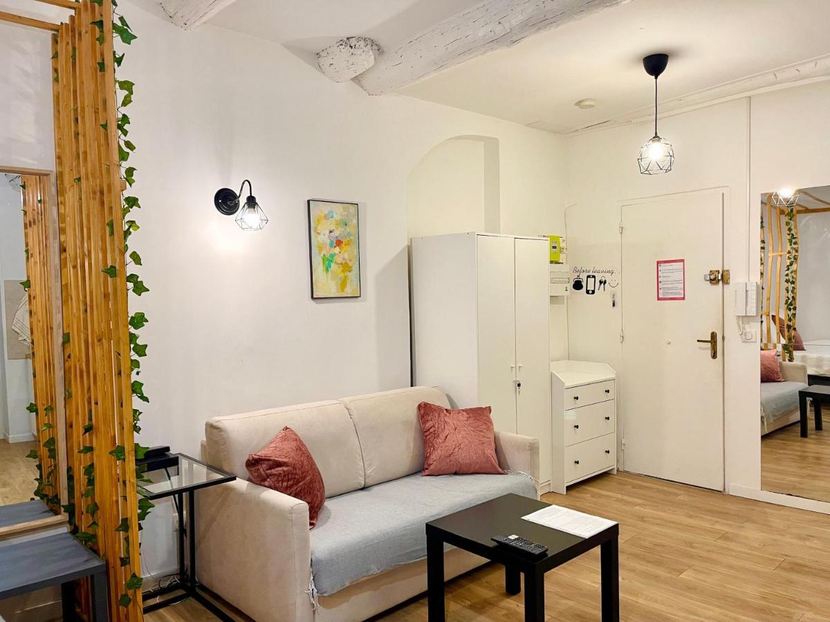 Cosy Modern Studio In The Heart Of Nice With Ac Buitenkant foto